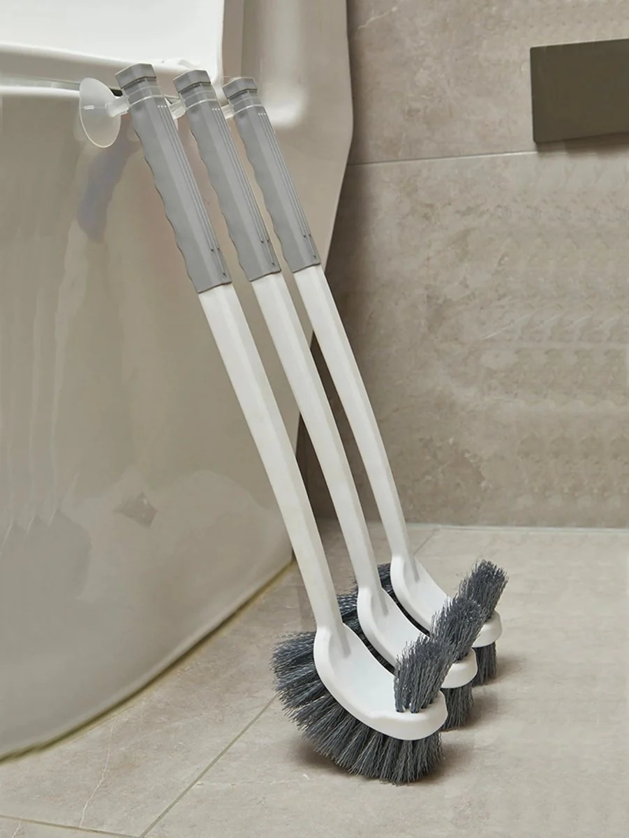 TIEFREACH – Wall-mounted, double-sided toilet brush for thorough deep cleaning - Image 3