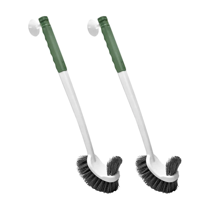 TIEFREACH – Wall-mounted, double-sided toilet brush for thorough deep cleaning - Image 9