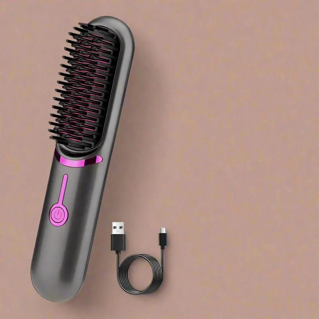 Tima Styler - Cordless straightening brush styler for straight hair everywhere - Image 2