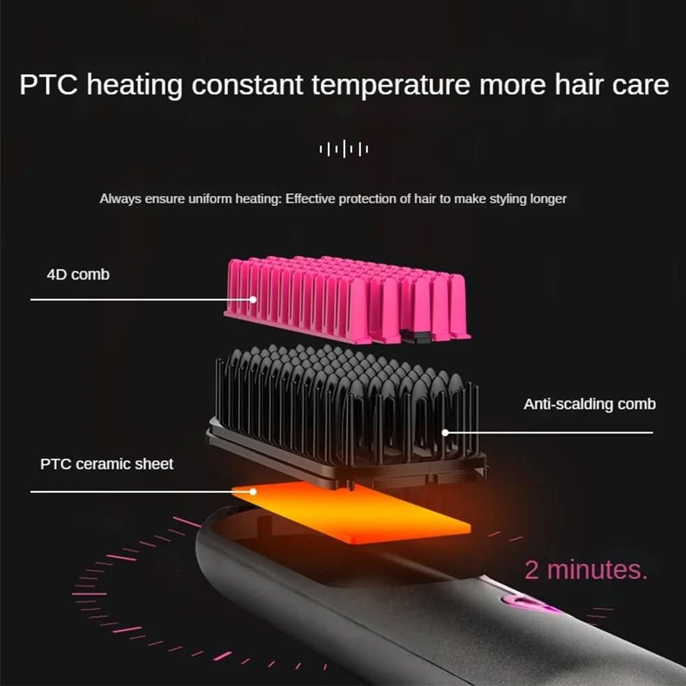Tima Styler - Cordless straightening brush styler for straight hair everywhere - Image 7
