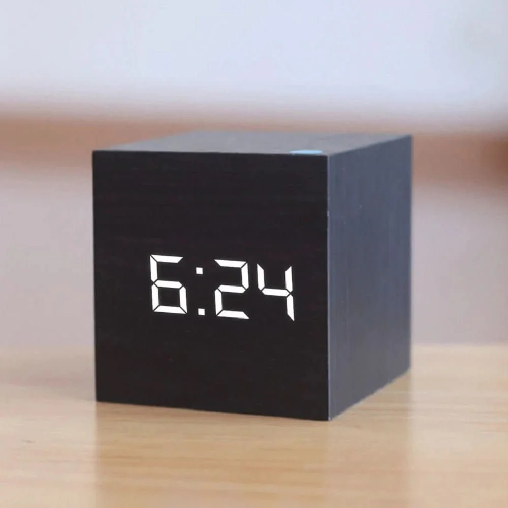 TIMECUBE - Compact mini LED digital alarm clock for stylish rooms - Image 2