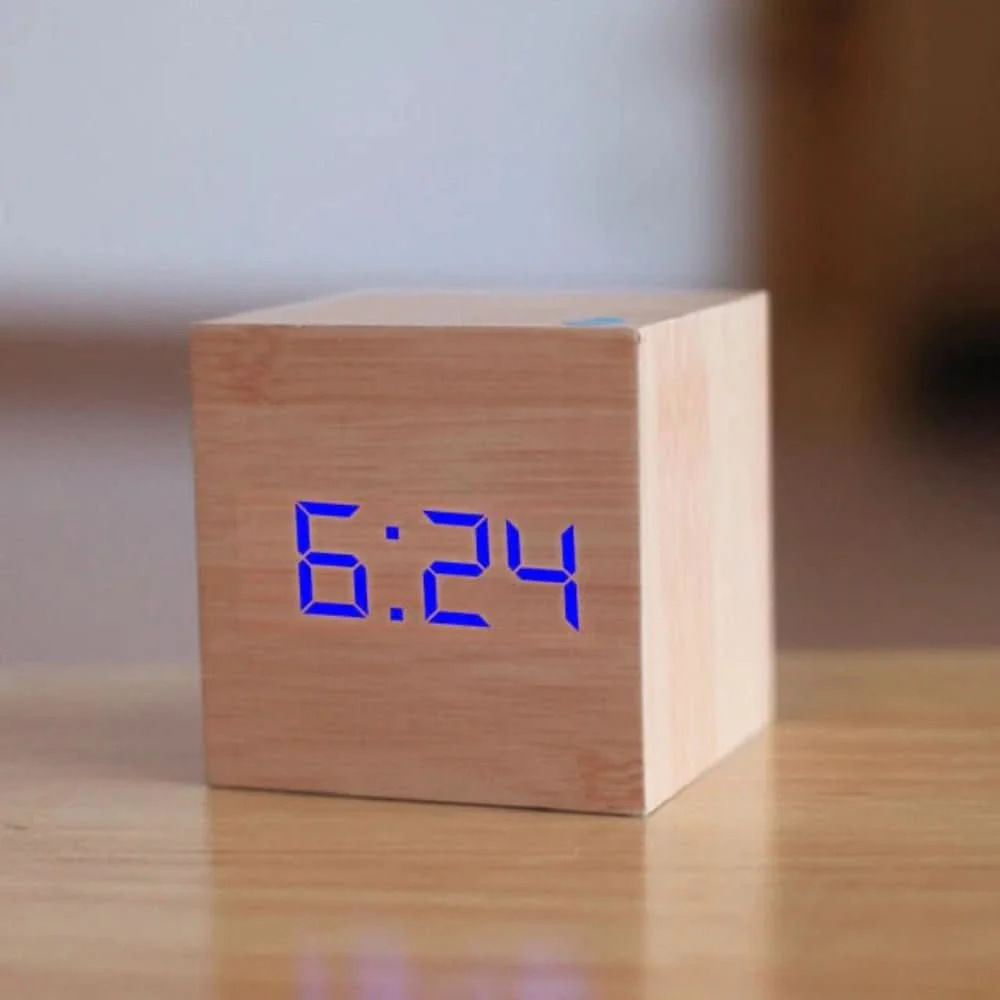 TIMECUBE - Compact mini LED digital alarm clock for stylish rooms - Image 9