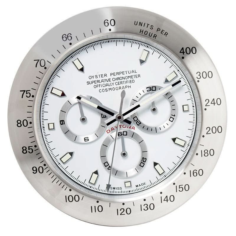 TIMELUME – Silent Wall Clock with Stainless Steel Frame & Luminous Hands (33 cm) - Image 12