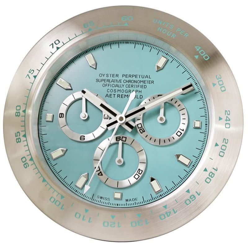 TIMELUME – Silent Wall Clock with Stainless Steel Frame & Luminous Hands (33 cm) - Image 5