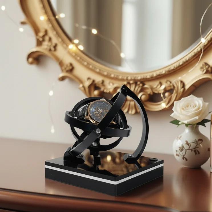 TimeVault – Automatic Watch Winder with Stylish Design for Luxury Watches