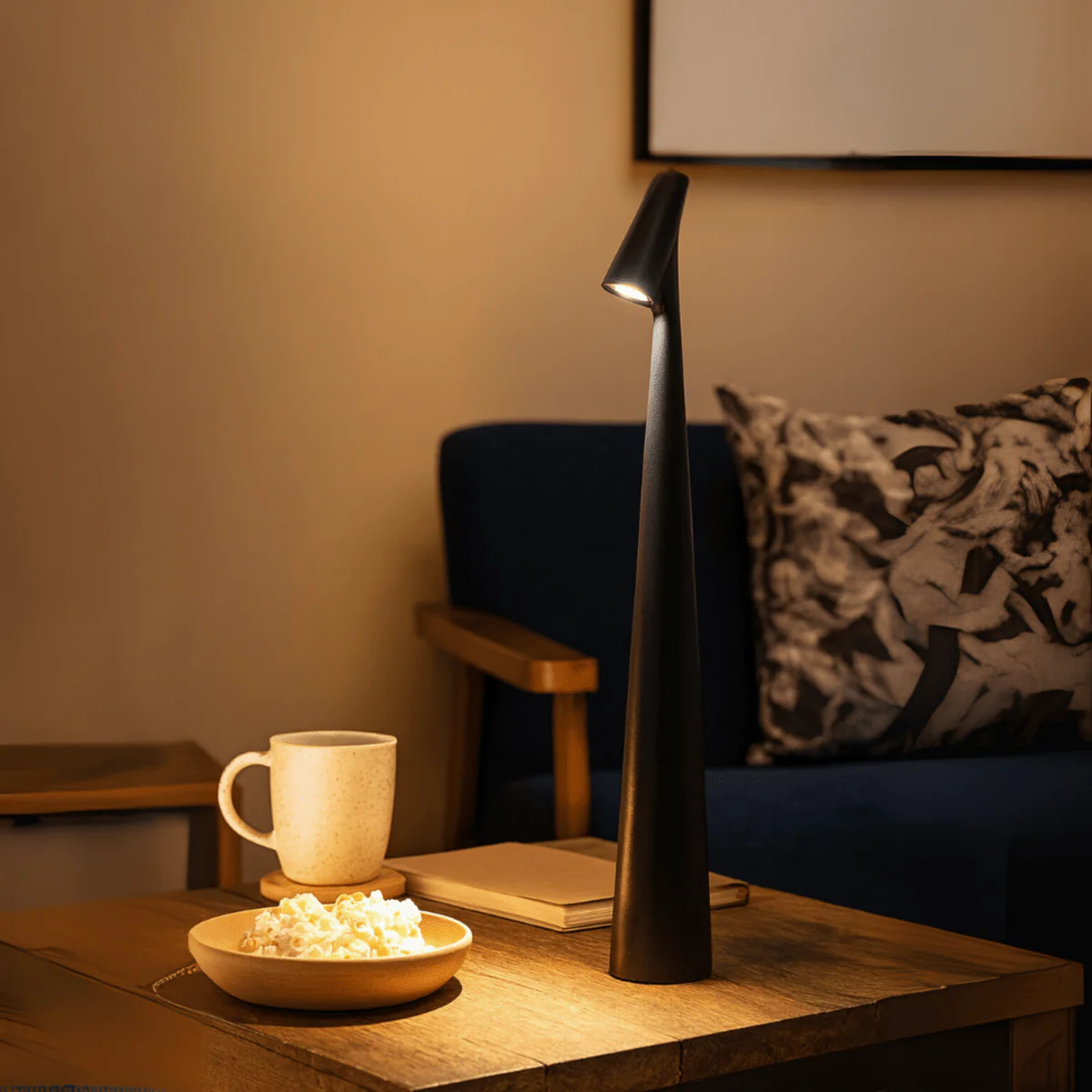 Metal table lamp - Rechargeable & stylish for indoors & outdoors - Image 8