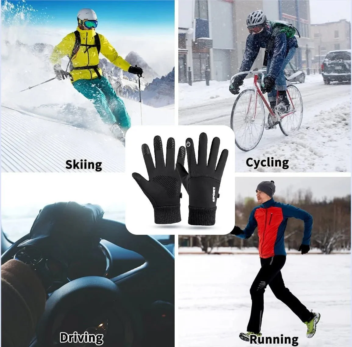TOUCHFROST – Thermal touchscreen gloves with water protection and secure grip - Image 7