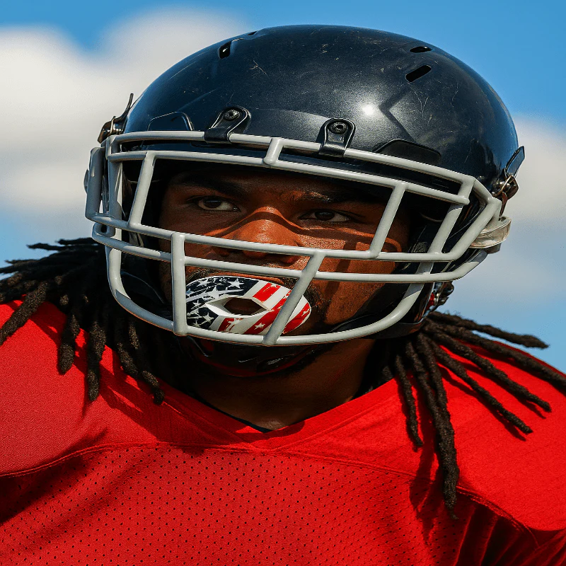TOUGHMOUTH – American Football Mouthguard with Lip & Tooth Protection for Adults & Youth