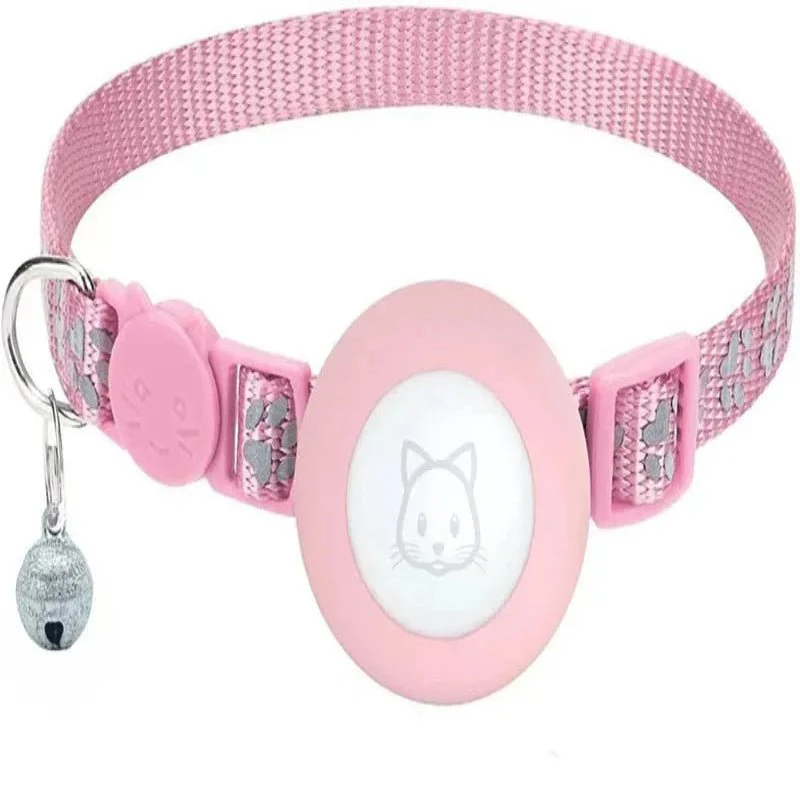 TRACKKITTY – Reflective Cat Collar with AirTag Holder and Safety Bell - Image 10