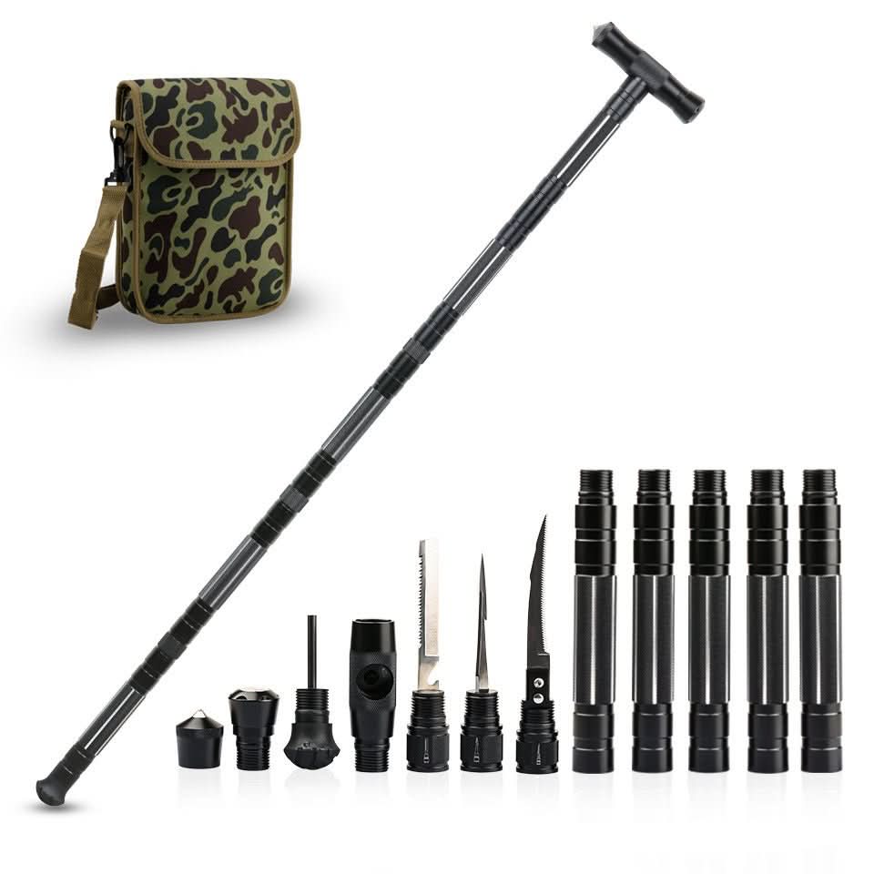 TrailMate – Multifunctional trekking pole made of aluminum for outdoor adventures - Image 4