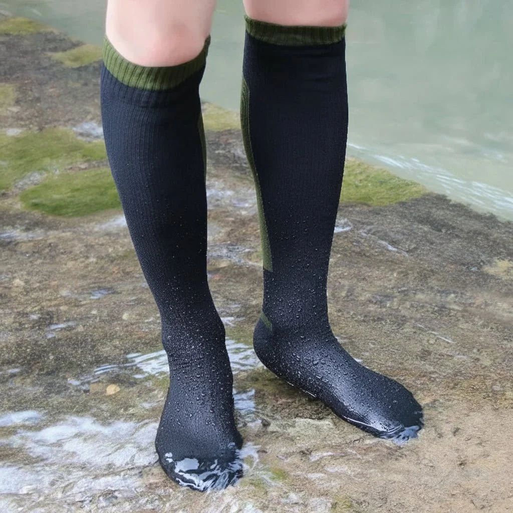 TRAILWAVE – knee-high, waterproof socks for outdoor adventures - Image 2
