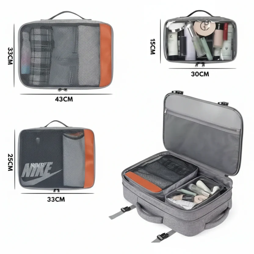TRAVELLITE PACK - Cabin backpack with shoe compartment & USB port - Image 3