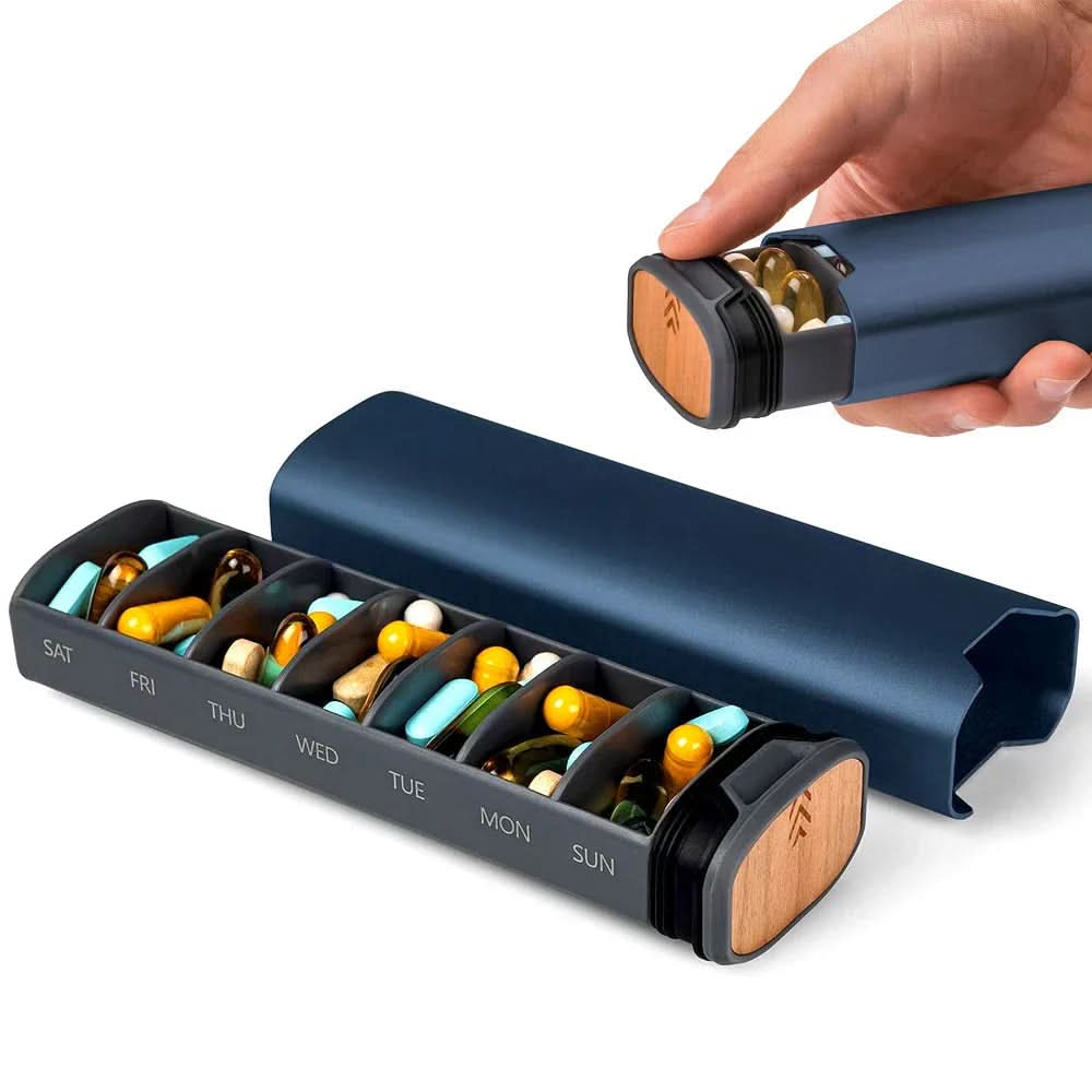 TRAVEMED – Travel-friendly pill organizer with 7 compartments - Image 3