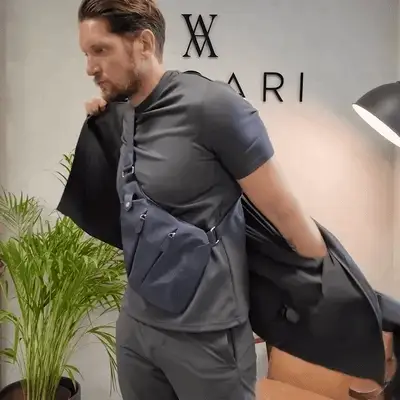 TRAVGUARD – Theft-Proof Shoulder Bag with RFID Protection and Water-Repellent Design - Image 3