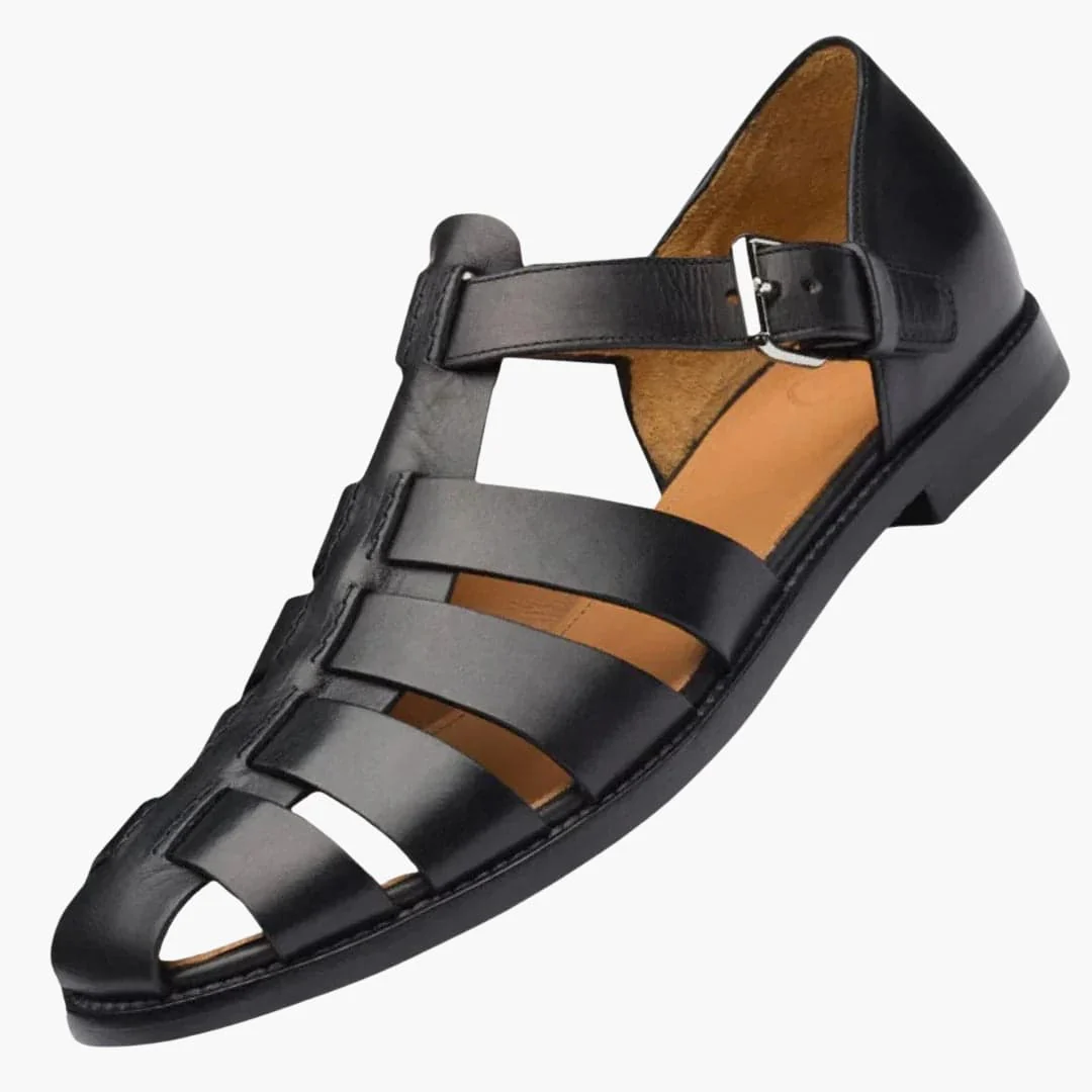 TRAXO – Adjustable Men's Sandals with Buckles and Textured Sole - Image 6