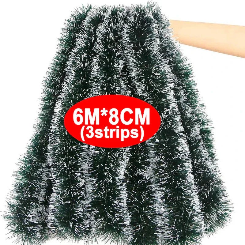 TREELINE – Premium Green Decorative Ribbon for Wreaths and Christmas Tree Decoration - Image 10