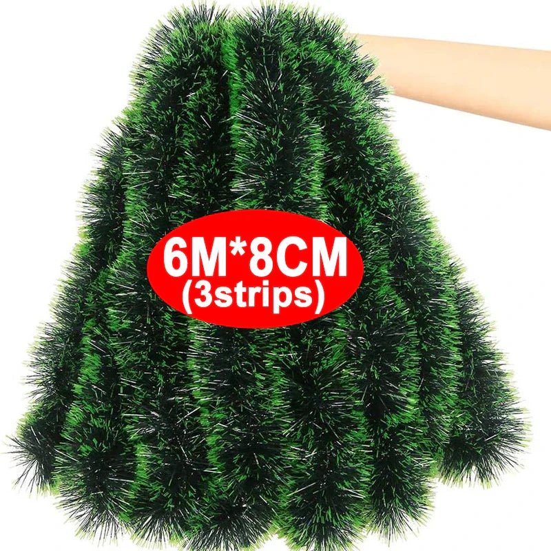 TREELINE – Premium Green Decorative Ribbon for Wreaths and Christmas Tree Decoration - Image 14