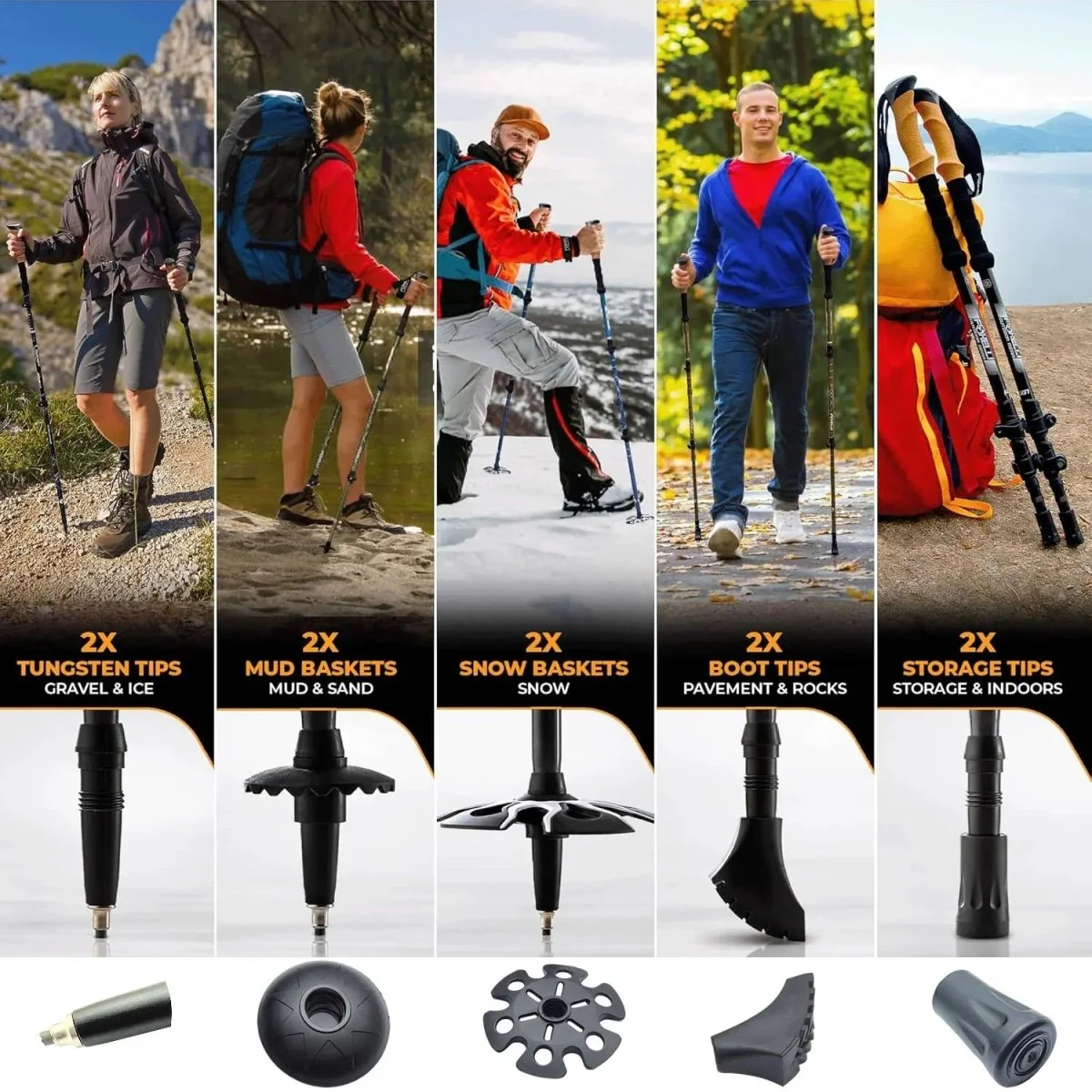 TREKFRAME – Foldable carbon poles with enhanced stability - Image 5