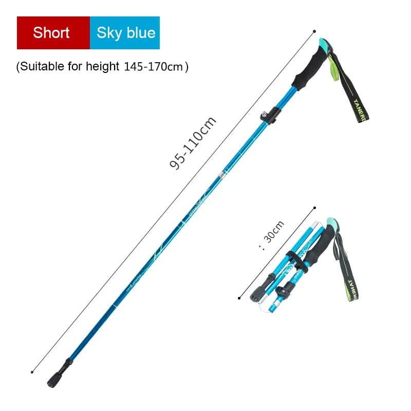 TrekLite - Ultralight 5-piece telescopic trekking poles for mountain and hiking tours - Image 19