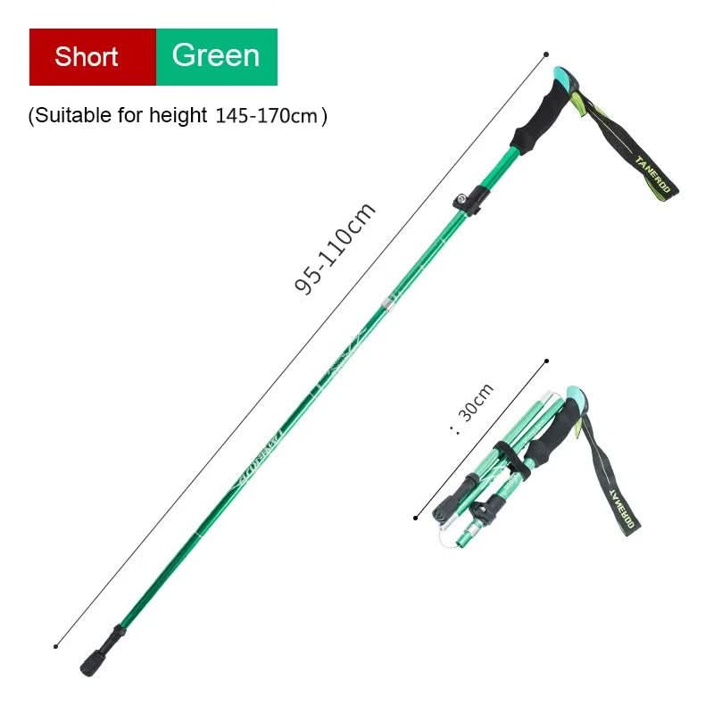 TrekLite - Ultralight 5-piece telescopic trekking poles for mountain and hiking tours - Image 22