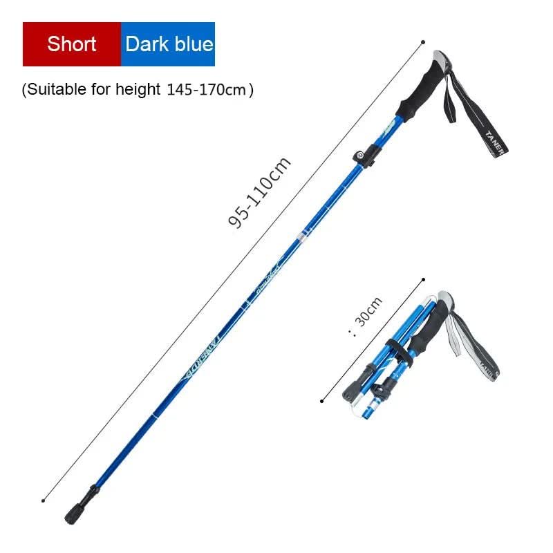 TrekLite - Ultralight 5-piece telescopic trekking poles for mountain and hiking tours - Image 25