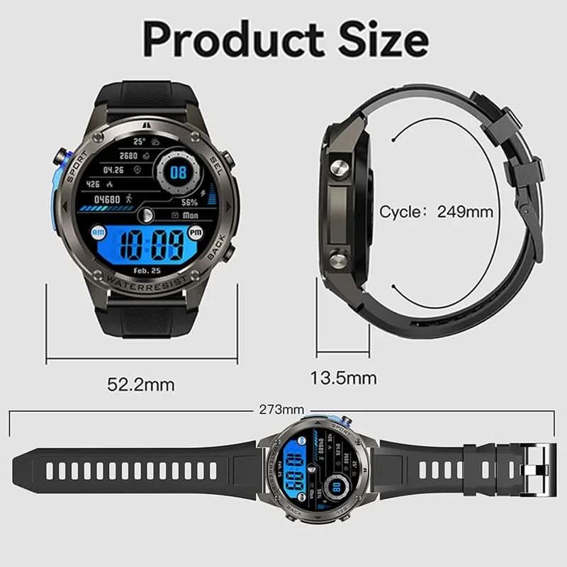 TrekSight X - Outdoor smartwatch with GPS, compass & health monitoring - Image 13