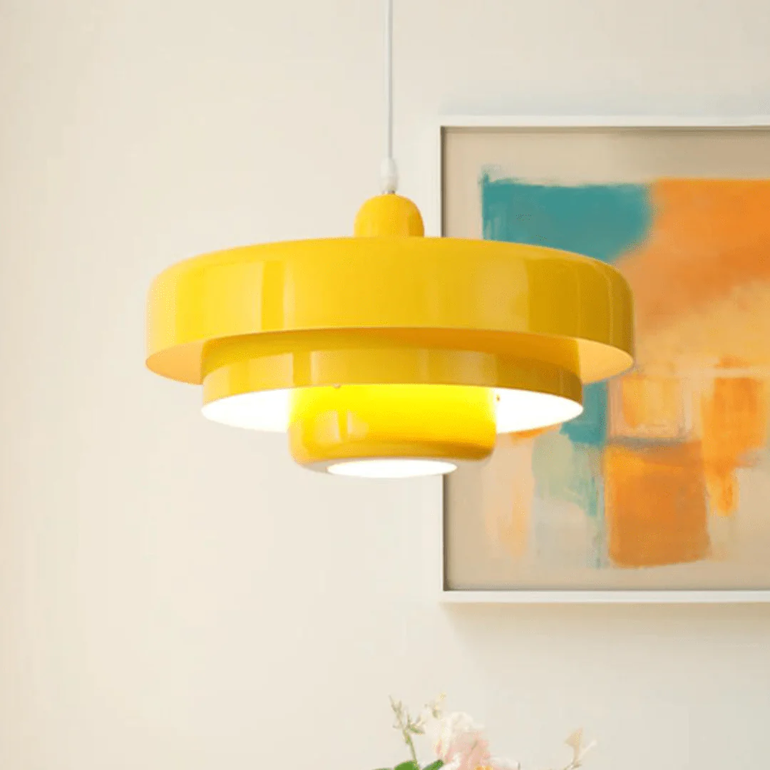 TRILORA – Elegant three-level pendant light in macaron colors - Image 15