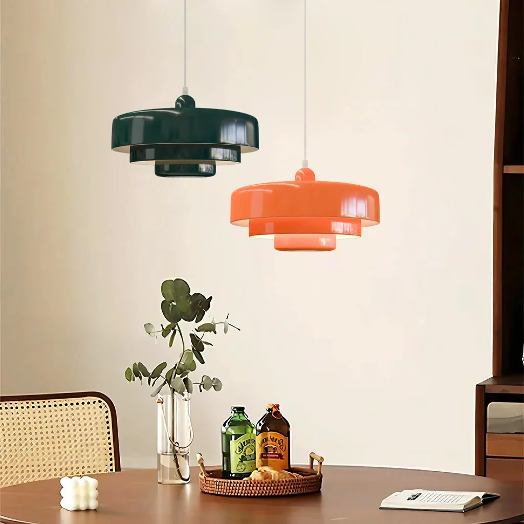 TRILORA – Elegant three-level pendant light in macaron colors - Image 4