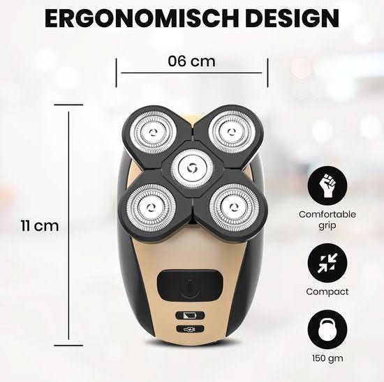 TRIMNOVA – 5-in-1 Electric Shaver for Smooth & Irritation-Free Shaving - Image 4