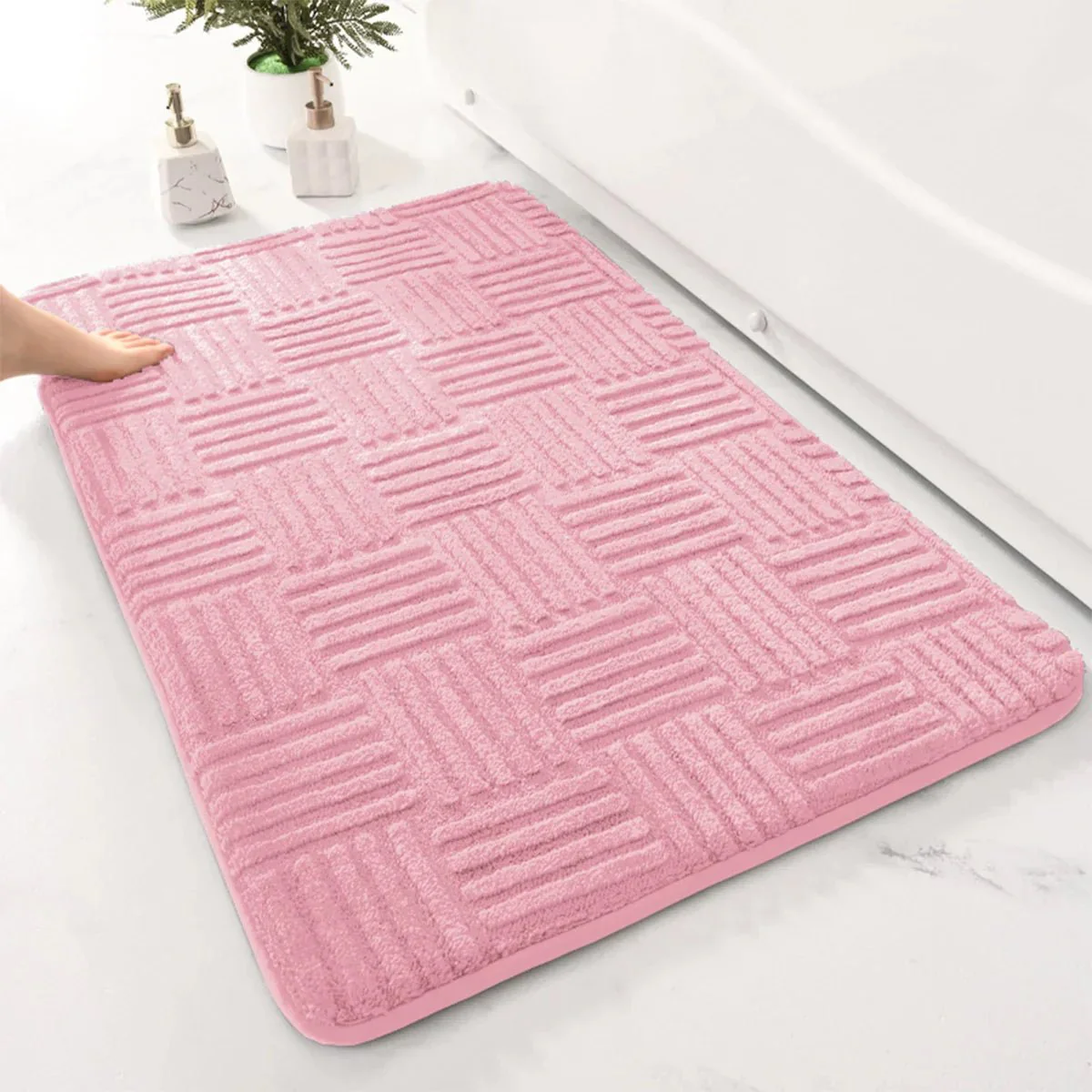 DRY AREA – Thick, non-slip bath mat for safety and comfort - Image 4