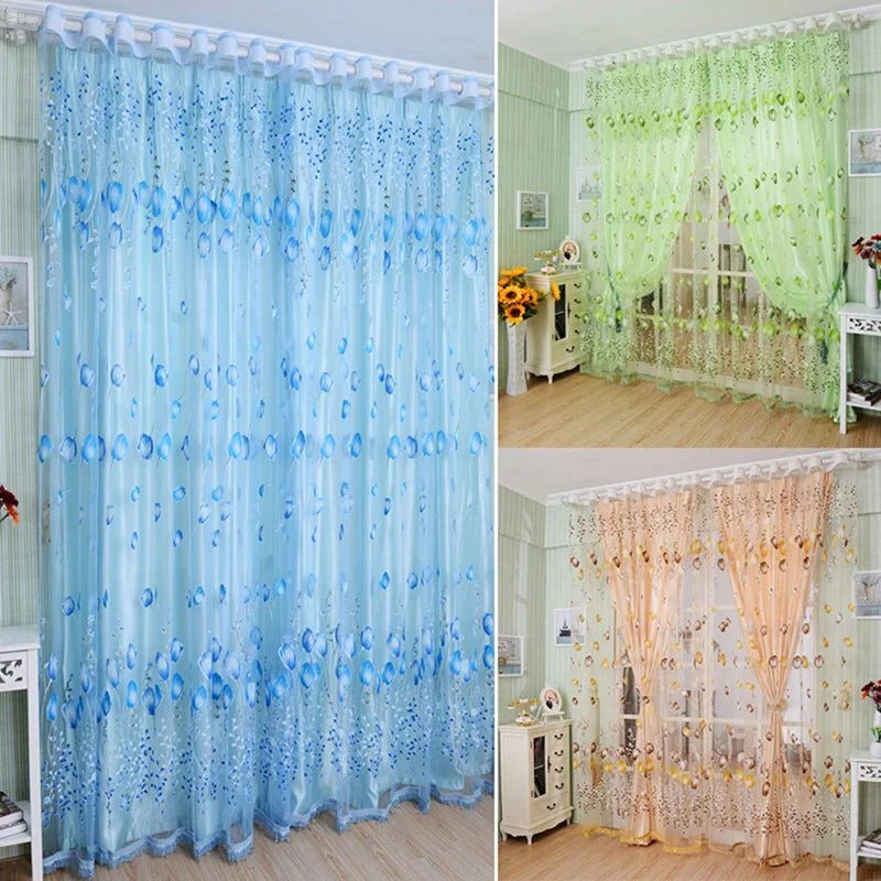 TULEVIA – Modern Simple Tulle Curtains for Living Room & Bedroom - Image 5