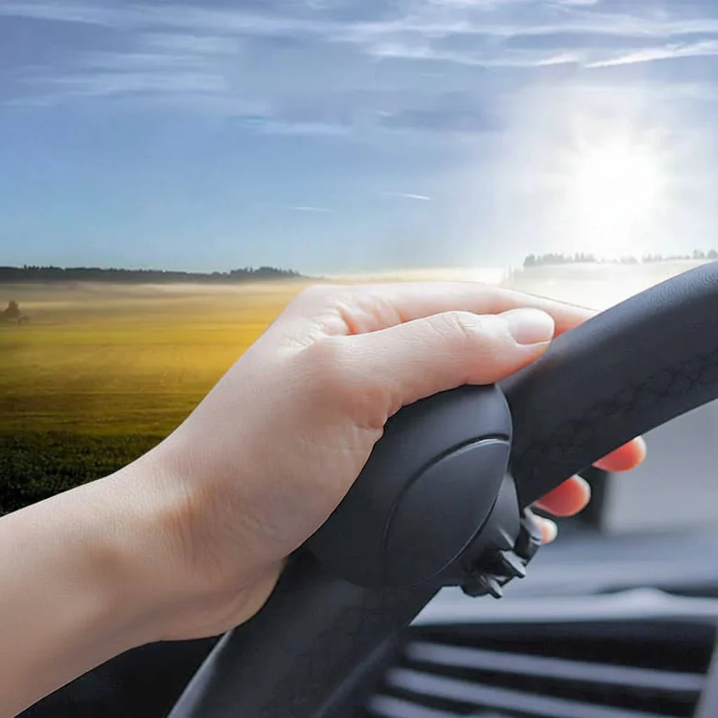TURNFLOW – Ergonomic Steering Wheel Spinner Knob for a Smooth Driving Experience - Image 2