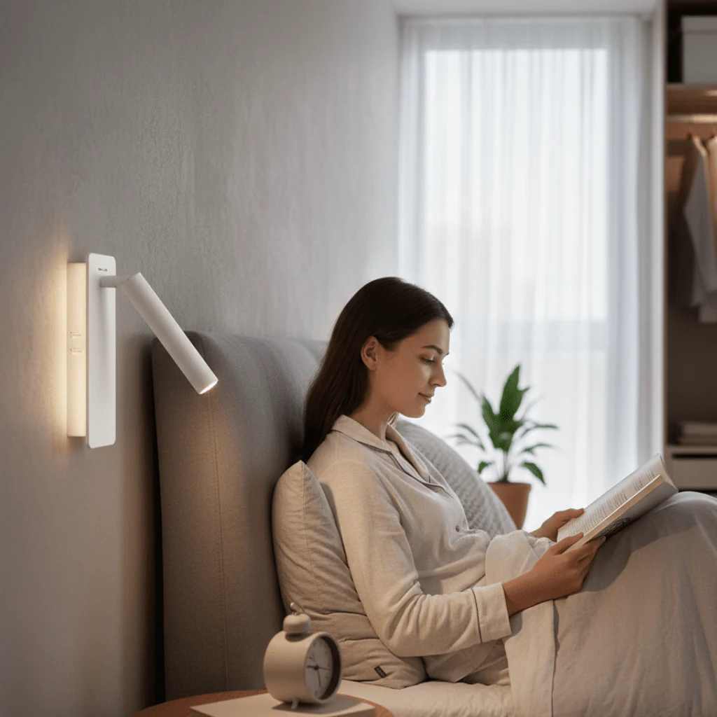 TWIRLLITE – Rotatable LED Lamp for Flexibly Adjustable Bed Lighting - Image 2