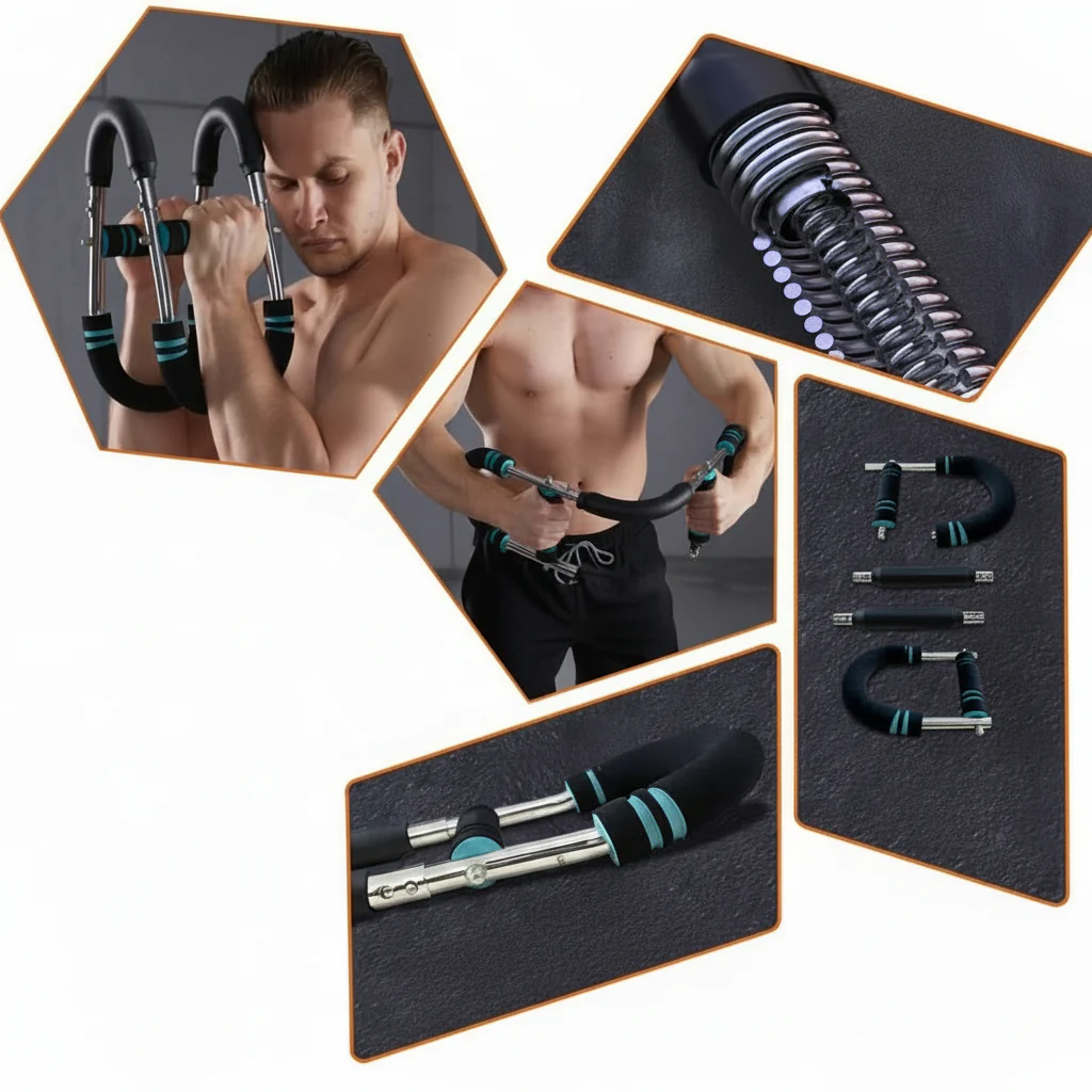 Twisterflex - Adjustable training bar for targeted muscle training of arms & chest - Image 8