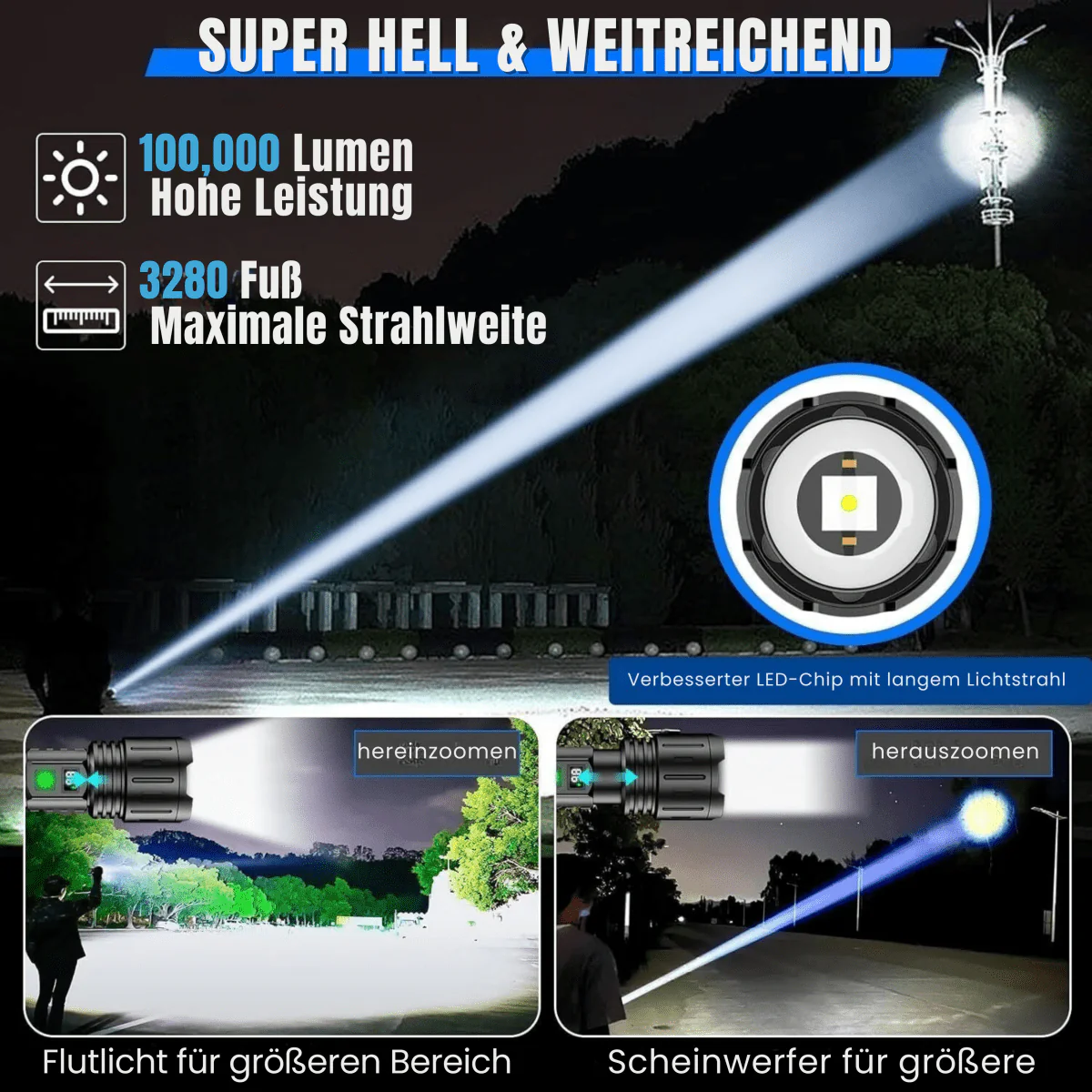 ULTRABEAM - LED POCKET LANTERN FOR EVERYDAY USE AND OUTDOOR ACTIVITIES - Image 6
