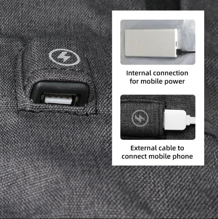 URBANTRAIL Rolltop - Multifunctional outdoor rucksack with USB port - Image 8