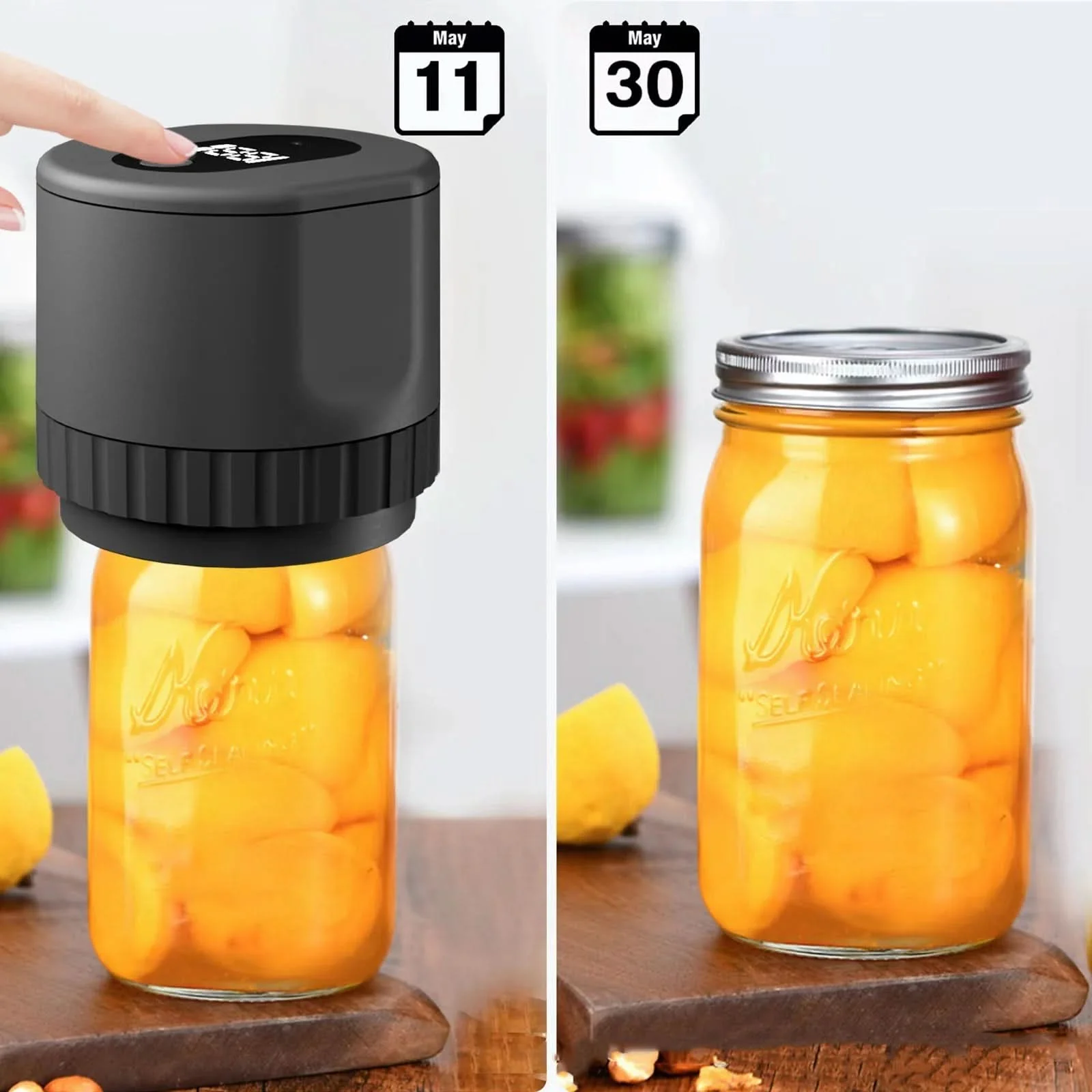 VacuumSealer Electric vacuum sealer - Portable & efficient for bottles, jars and cans - Image 3
