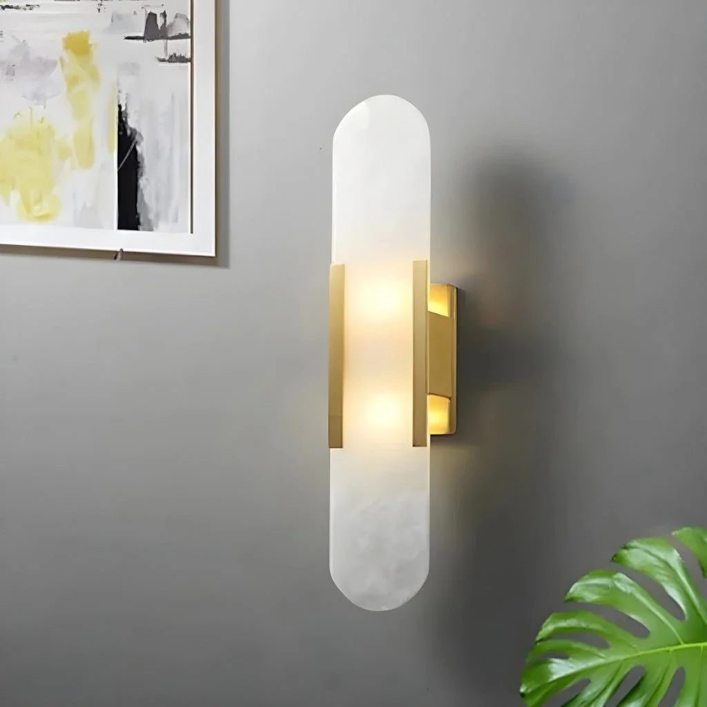 VELALUX – Elegant black and gold LED wall lamp - Image 2