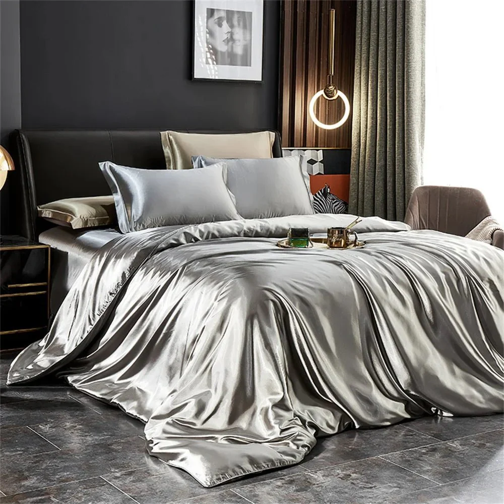 VELURSILK – Luxurious silk bedding set with ultra-smooth, elegant feel - Image 2