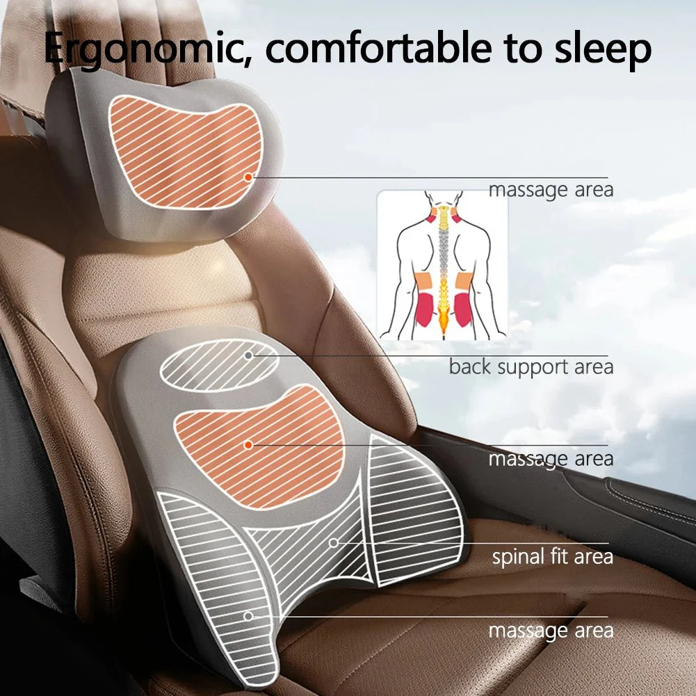 VIBRAREST – Electric Neck & Lumbar Support Cushion for Car & Office - Image 5