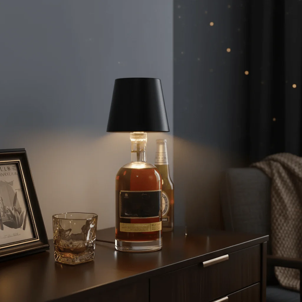 VINOBRIGHT – Dimmable LED Table Lamp with 3 Color Modes and USB Charging