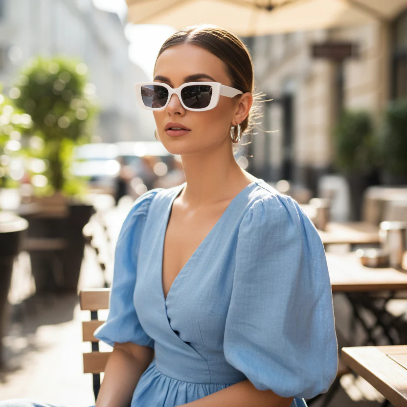 VINTACAT SHADES - Stylish retro sunglasses in cat-eye design for women - Image 3