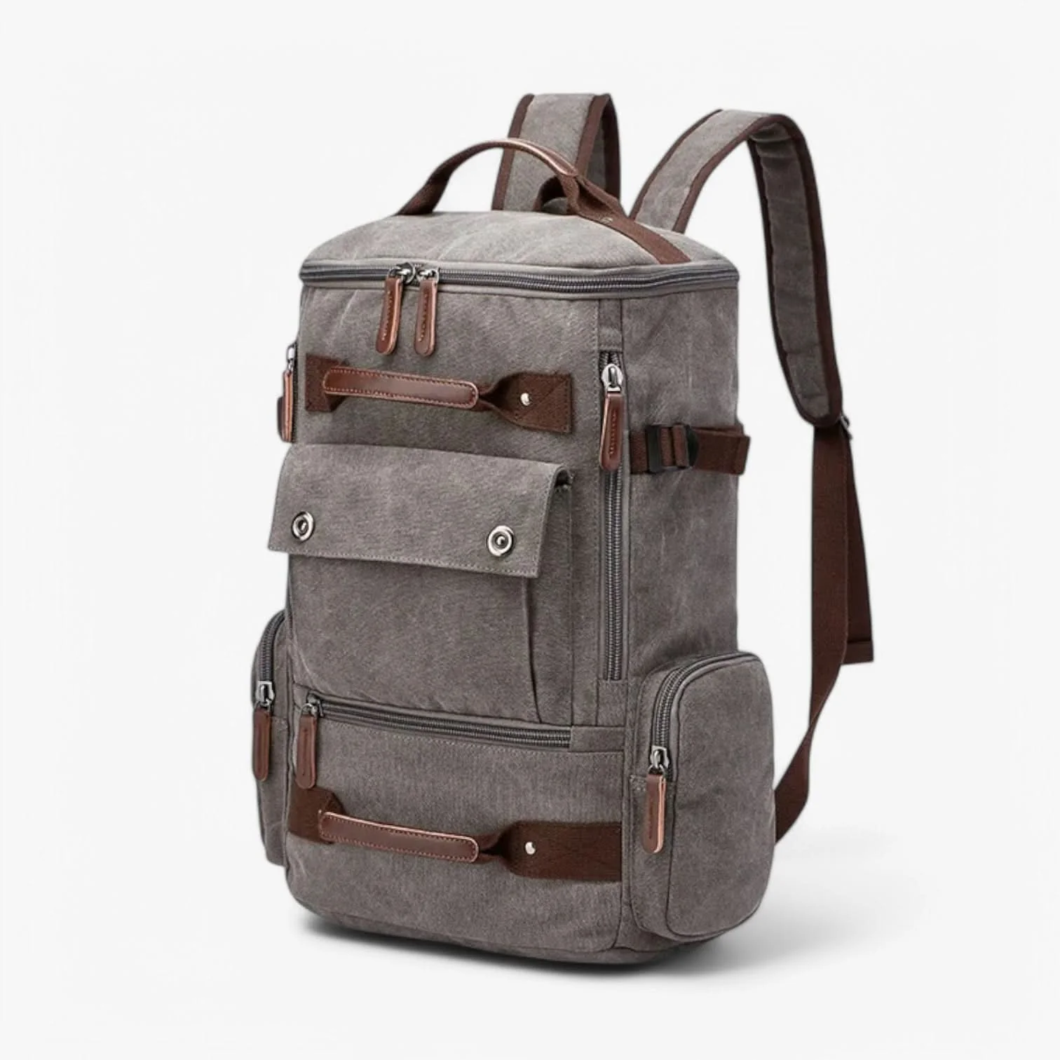 VintageCanvas backpack - Stylish & functional with laptop compartment for everyday life & adventure - Image 11