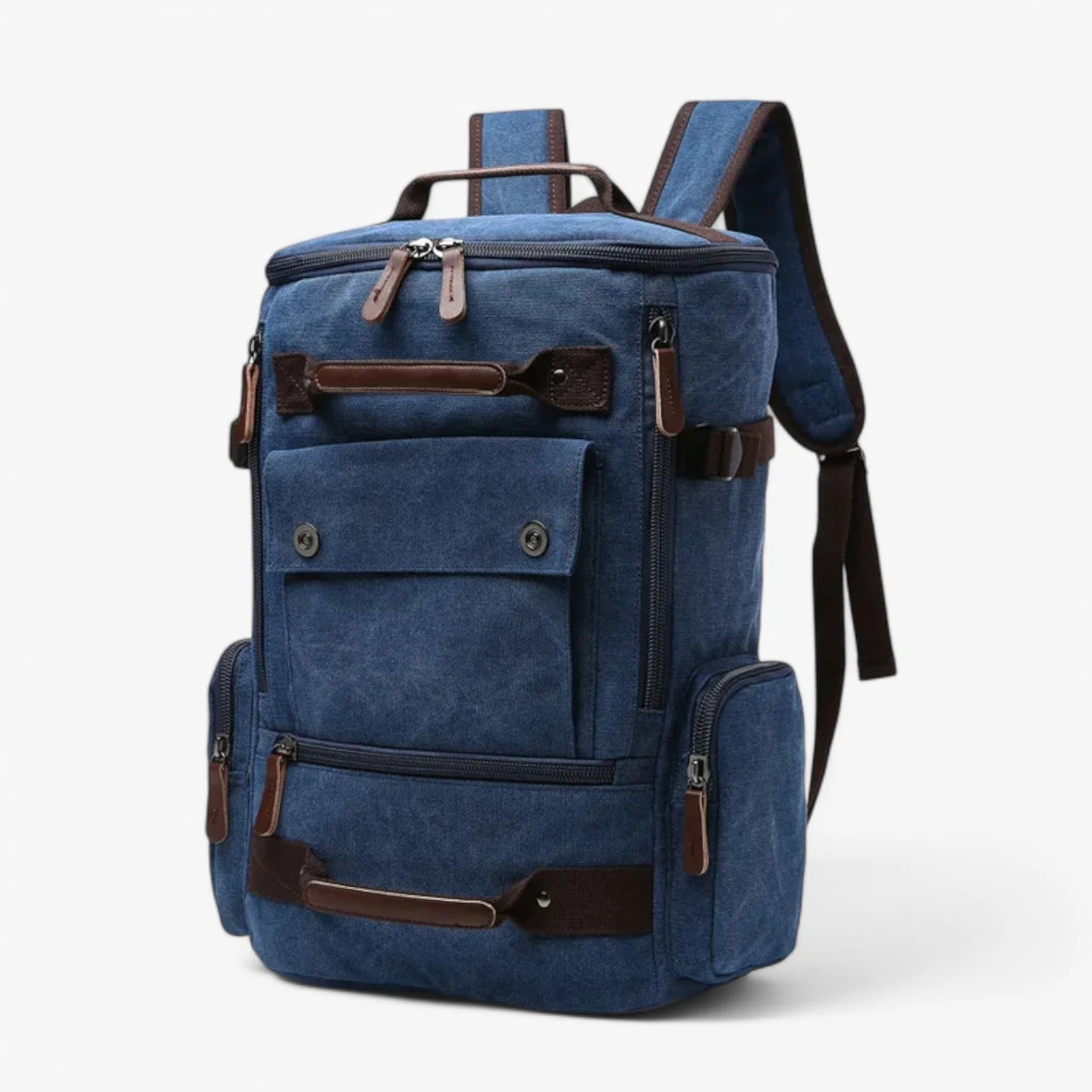 VintageCanvas backpack - Stylish & functional with laptop compartment for everyday life & adventure - Image 13