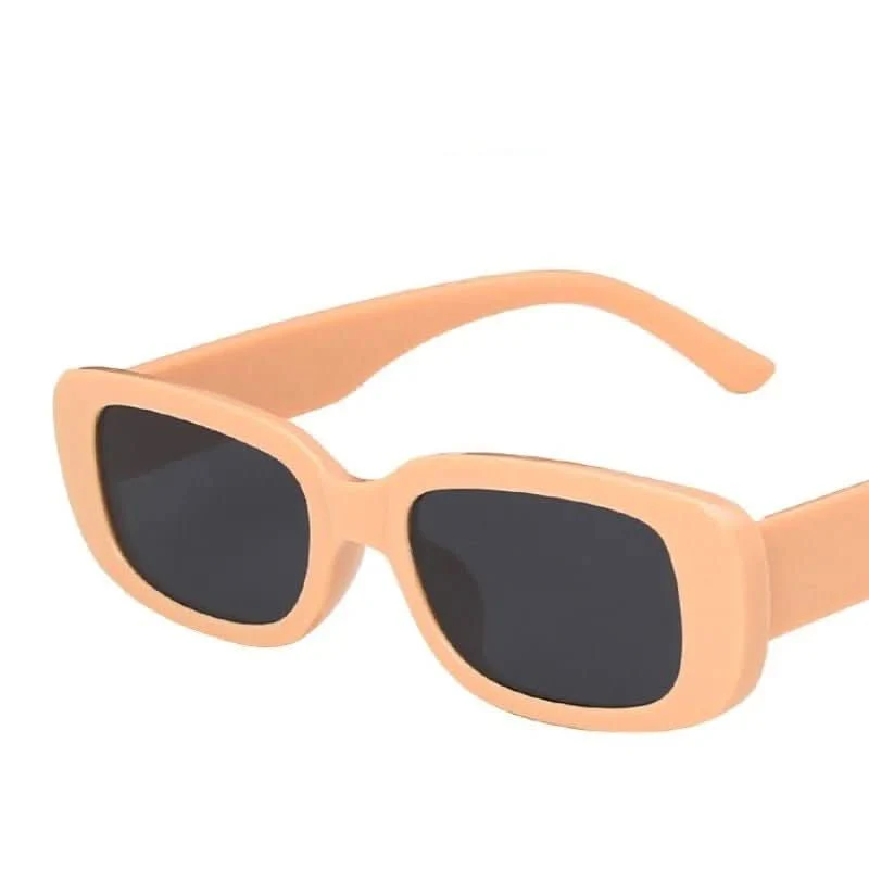 VintageShade - Retro-style rectangular sunglasses with UV400 protection for women - Image 14