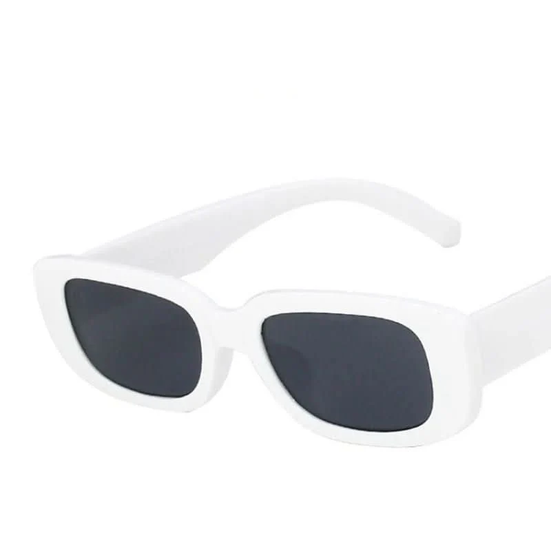 VintageShade - Retro-style rectangular sunglasses with UV400 protection for women - Image 16