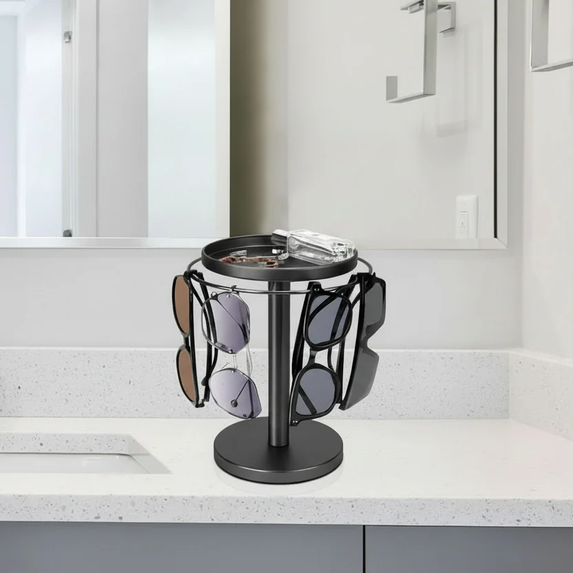 VISORACK – 360° Rotating Glasses Stand for Elegant Organization - Image 6