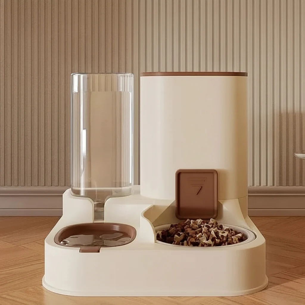 VITAFOUNT – Automatic Food & Water Dispenser for Pets
