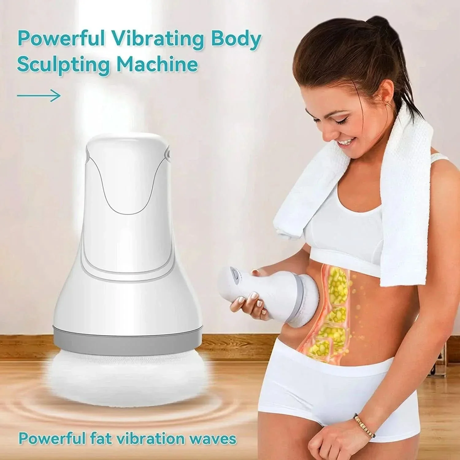 Vitaton - Luxury body massager with 6 attachments for skin tightening, cellulite reduction & muscle relaxation - Image 2