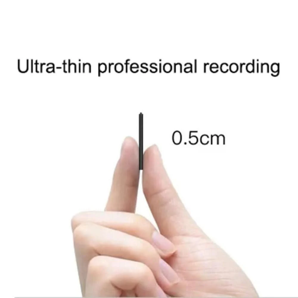 VoiceNote Mini – Ultra-light Dictation Device with Voice Activation & 32 GB Storage - Image 3